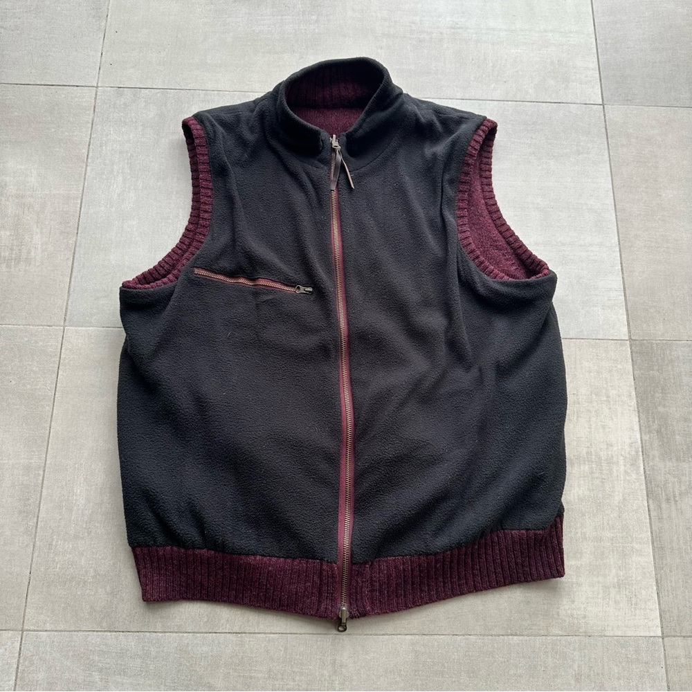 Pendleton Wool & Fleece Reversible Sweater Vest -… - image 8